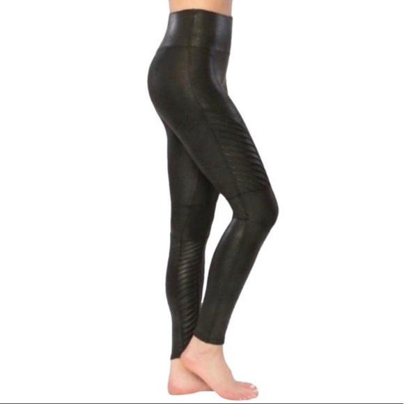 SPANX Pants - Spanx Faux Leather Moto Leggings